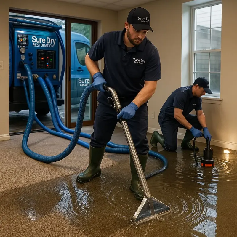Water Extraction and Removal process in National Harbor, MD